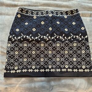 Loft Patterned Skirt